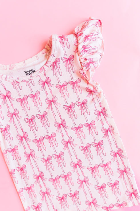 bow-cute-dream-cap-sleeve-top Dream-Big-Little-Co-pajama-baby-blanket